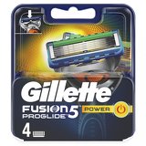 Gillette žiletky Fusion ProGlide Power - 4 ks | Ms-cosmetic.cz
