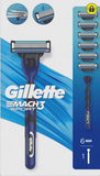Gillette Mach 3 Sport holící strojek + 6 náhradních břitů. | Ms-cosmetic.cz