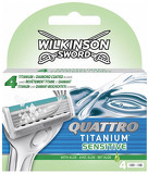 Wilkinson Quattro Titanium Sensitive 4 kusy | Ms-cosmetic.cz