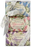 Nesti Dante Přírodní mýdla - Dárková sada přírodních mýdel Lavanda 3x150g. ks | Ms-cosmetic.cz
