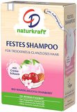 CD kosmetika Tuhý šampon z organického mandlového mléka a brusinek pro suché a matné vlasy 75g. | Ms-cosmetic.cz