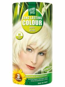 HennaPlus-barvy na vlasy LLC dlouhotrvající barva na vlasy extra stříbrná blond 10.01 100 ml | Ms-Cosmetic.cz