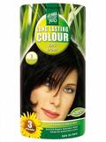 HennaPlus barvy na vlasy LLC dlouhotrvající barva na vlasy tmavě hnědá 3 100ml | Ms-cosmetic.cz