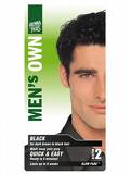 HennaPlus barvy na vlasy HennaPlus přírodní barva na vlasy pro muže Men Own černá 1 80ml | Ms-cosmetic.cz