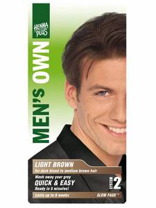 HennaPlus-barvy na vlasy HennaPlus přírodní barva na vlasy pro muže Men Own č.5 světle hnědá, tmavší a teplejší efekt. 80ml | Ms-Cosmetic.cz